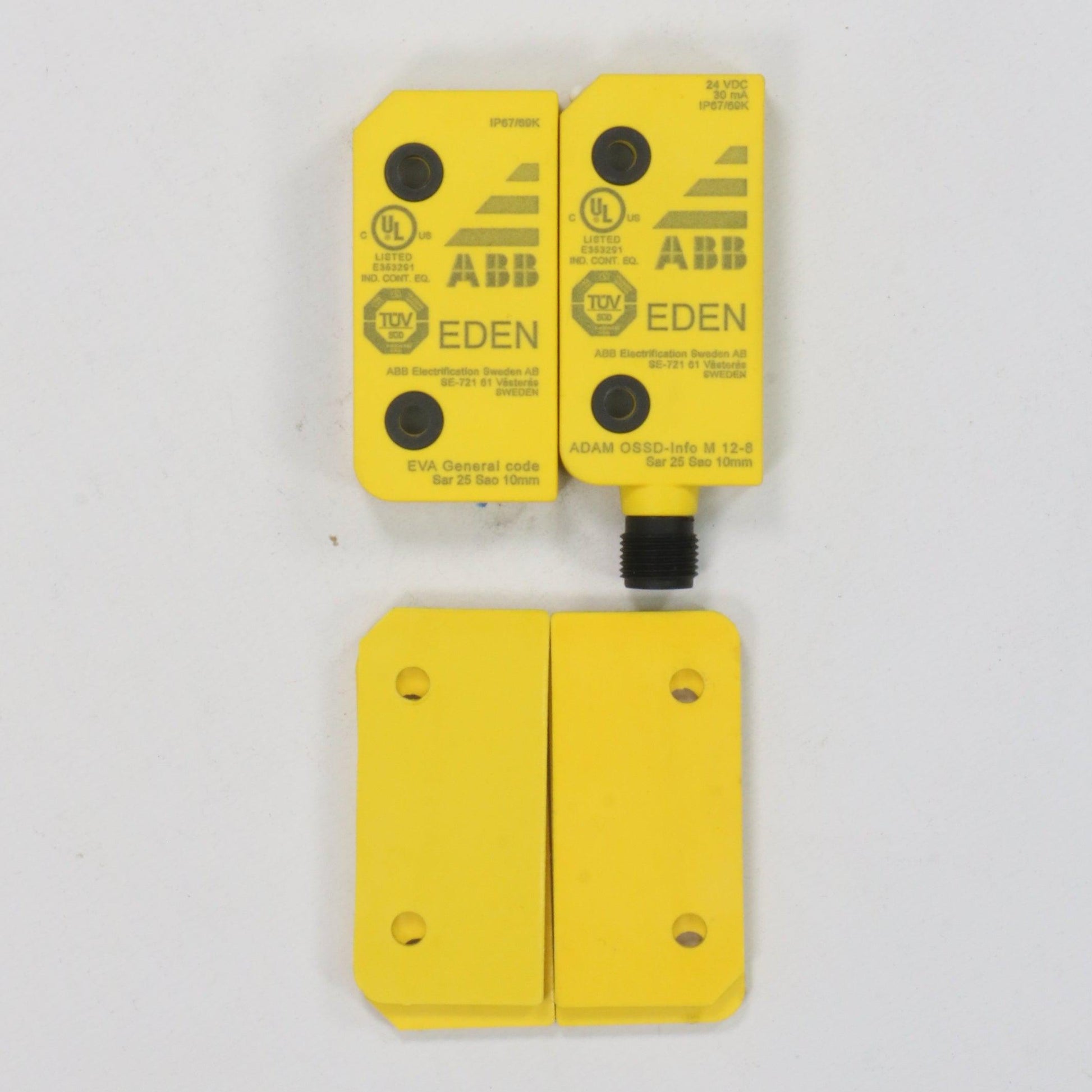 ABB EDEN Adam Eva Safety Sensors-Safety Sensor-Used Industrial Parts