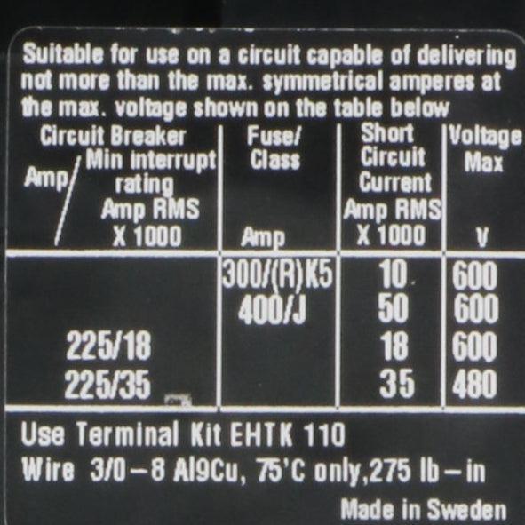 ABB EH 100 Contactor-Contactor-Used Industrial Parts