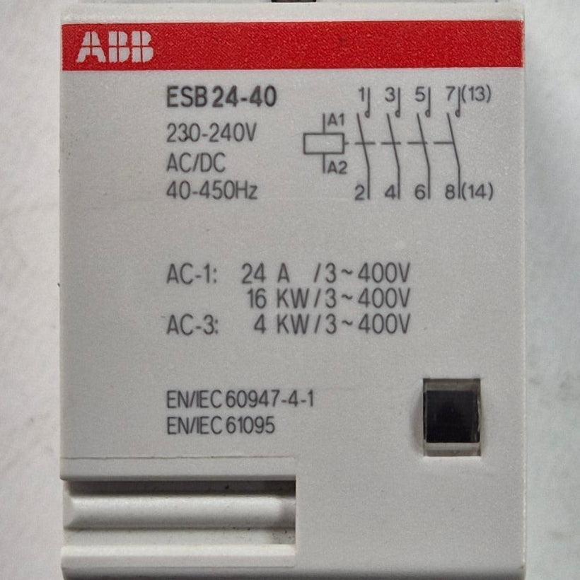 ABB ESB24 40 Compact Circuit Breaker-Circuit Breaker-Used Industrial Parts