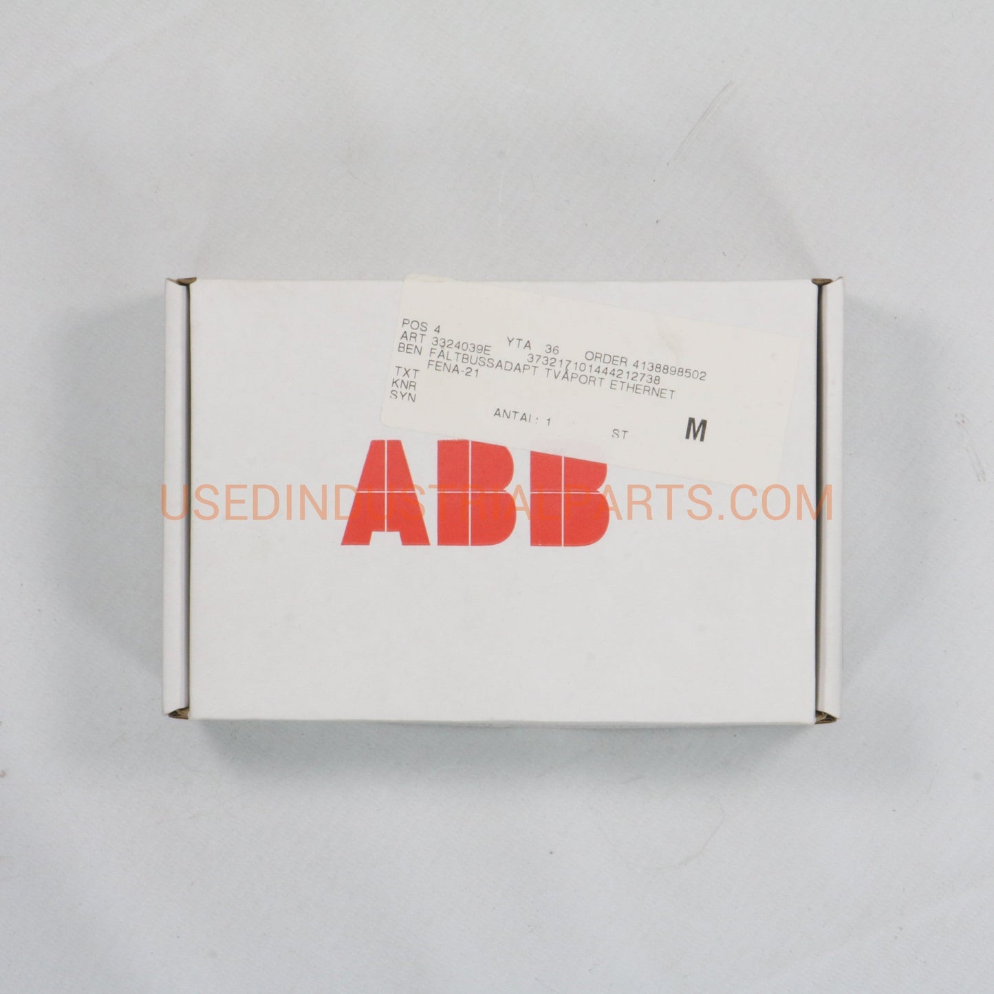 ABB FEPL-02 Ethernet Adapter Module-Ethernet Adapter Module-Cb-01-01-01-Used Industrial Parts