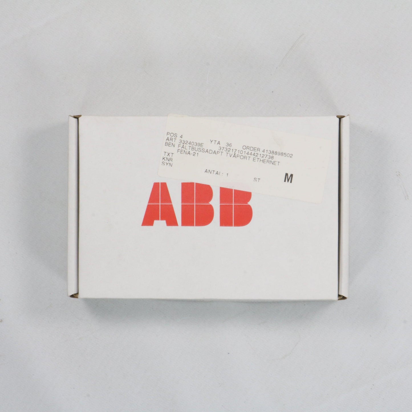 ABB FEPL-02 Ethernet Adapter Module-Ethernet Adapter Module-Used Industrial Parts