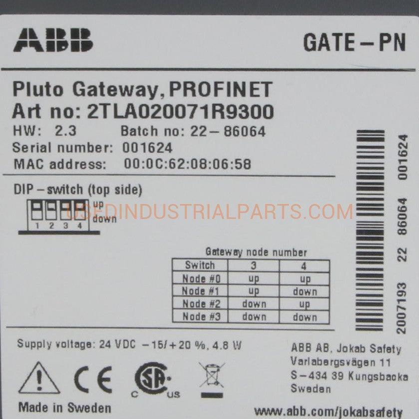 ABB Gate-PN Pluto Gateway Communication Module-Communication Module-AE-07-06-01-Used Industrial Parts