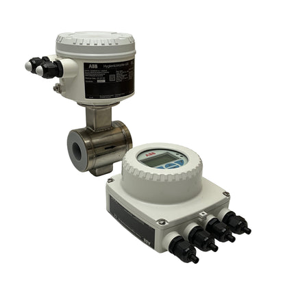 ABB HygienicMaster 630 Electromagnetic Flowmeter & Transmitter Set-Electromagnetic Flow Meter-Used Industrial Parts