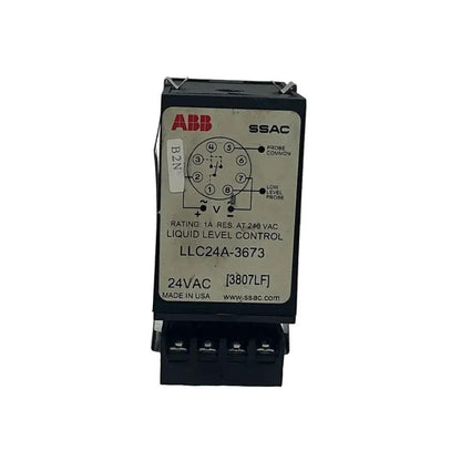 ABB LLC24A-3673 Liquid Level Control Relay - 380LF-Liquid Level Control Relay-Used Industrial Parts