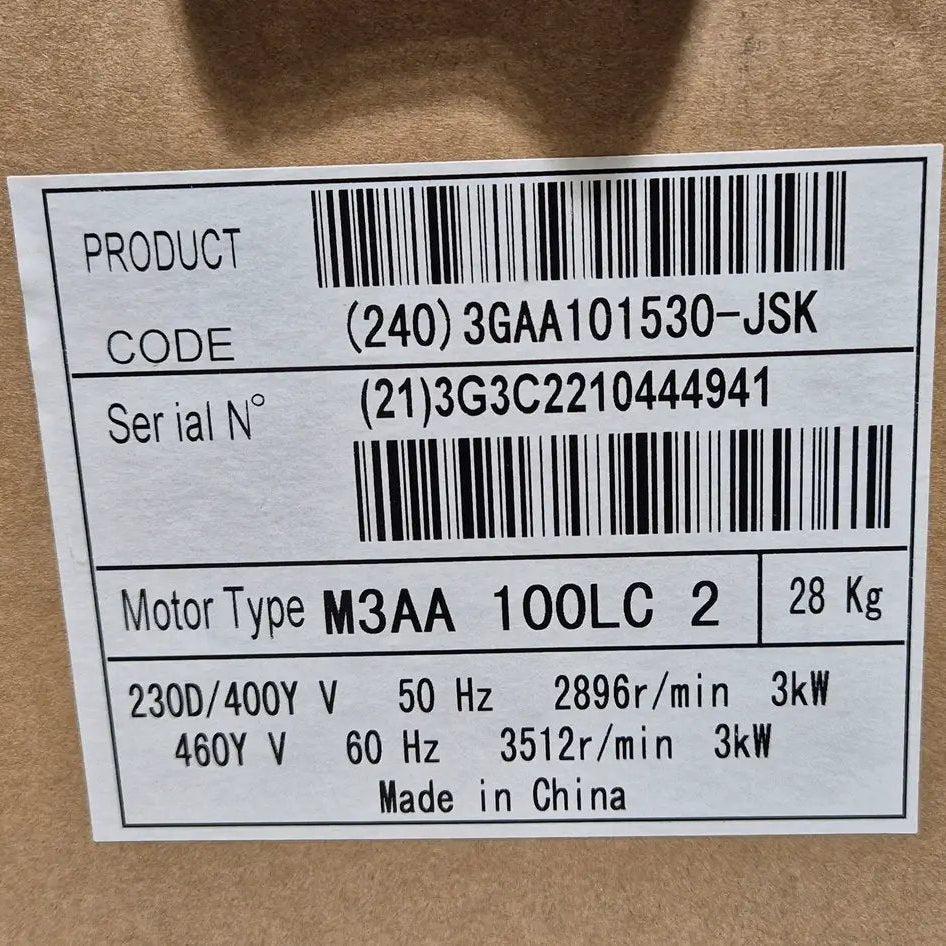 ABB M3AA 100LC 2 Three Phase Asynchronous Motor-Three-Phase Asynchronous Motor-Used Industrial Parts