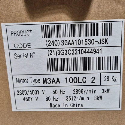 ABB M3AA 100LC 2 Three Phase Asynchronous Motor-Three-Phase Asynchronous Motor-Used Industrial Parts