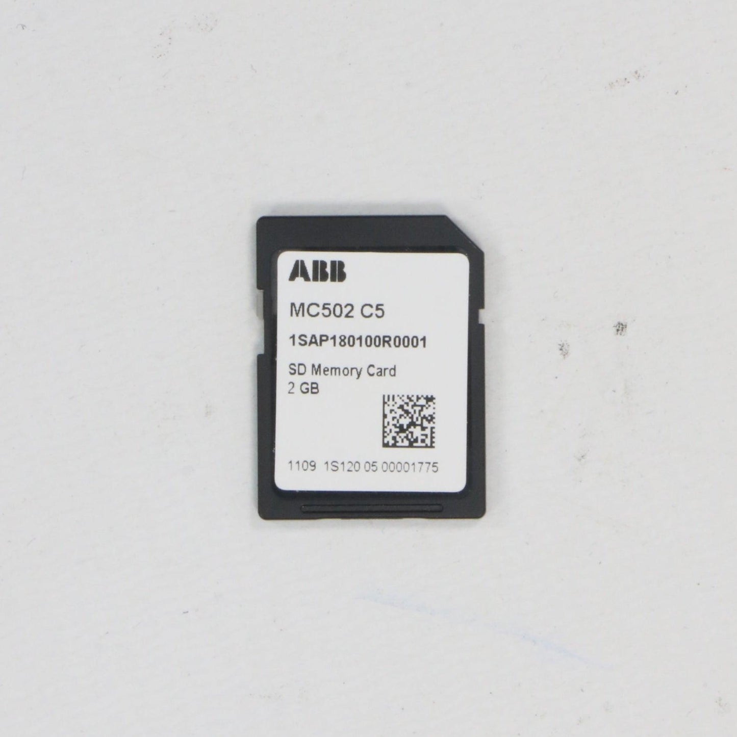 ABB MC502 2GB SD Memory Card-SD Memory Card-Used Industrial Parts