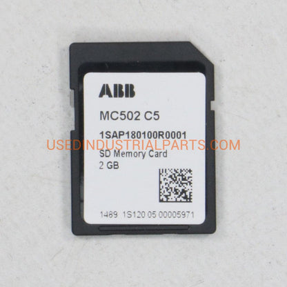 ABB MC502 C5 1SAP180100R0001 SD-SD Memory Card-AE-02-07-03-Used Industrial Parts