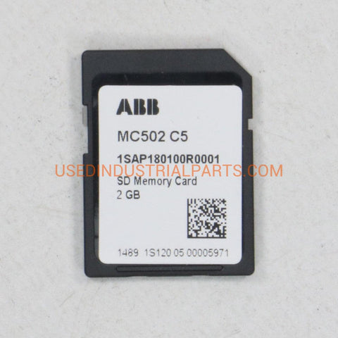 Image of ABB MC502 C5 1SAP180100R0001 SD-SD Memory Card-AE-02-07-03-Used Industrial Parts