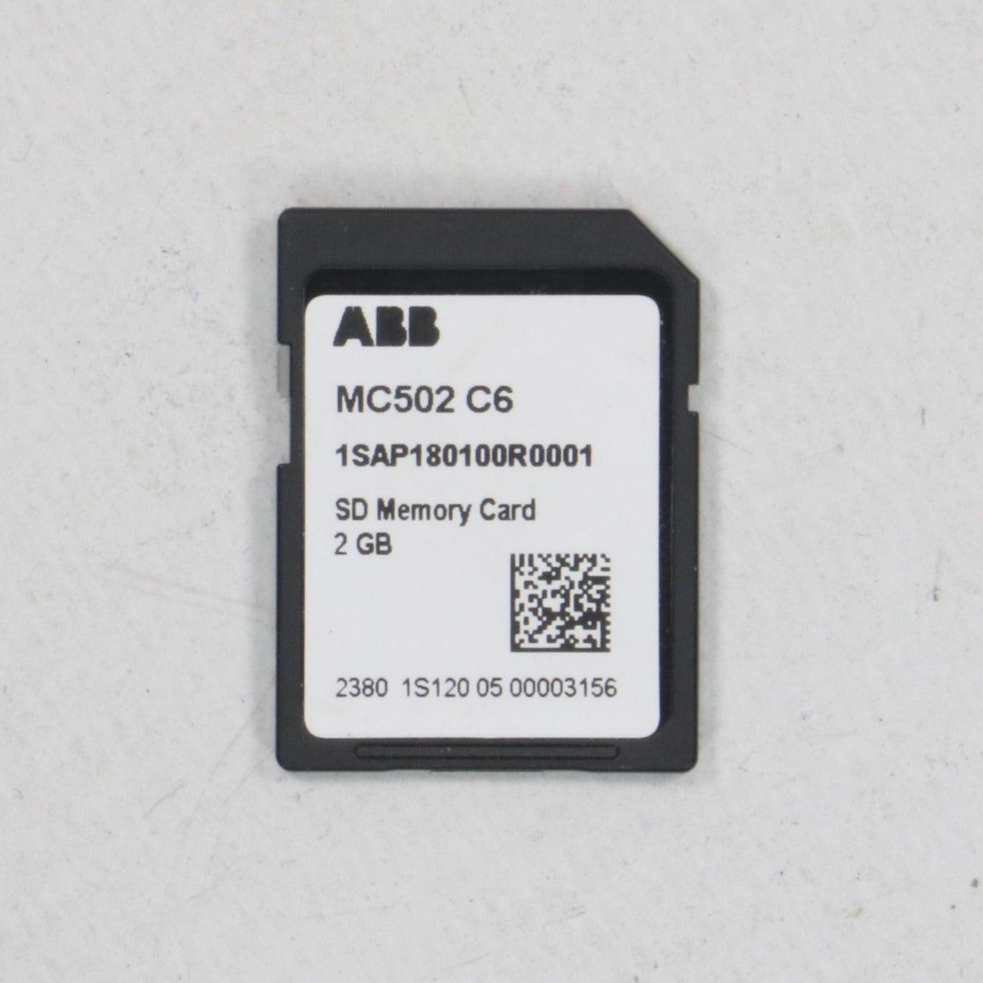 ABB MC502 C6 SD Memory Card-SD Memory Card-Used Industrial Parts