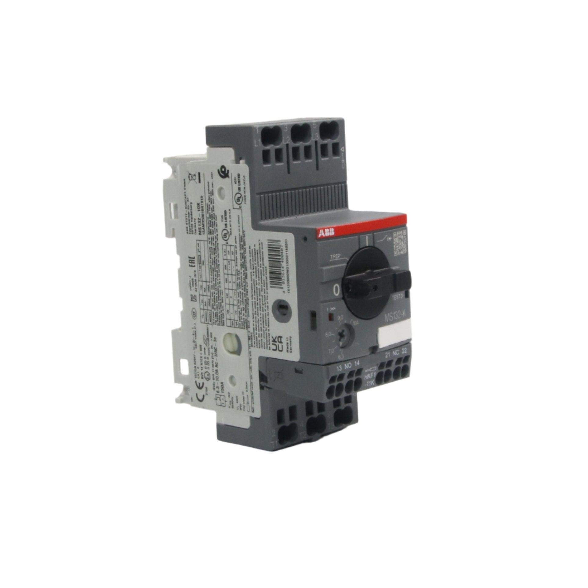 ABB MS132 10K Manual Motor Starter-Motor Starter-Used Industrial Parts