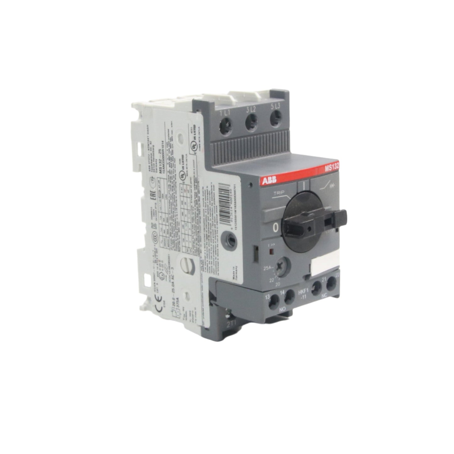 ABB MS132-25 Manual Motor Starter-Manual Motor Starter-AA-01-02-01-6152427492426-Used Industrial Parts