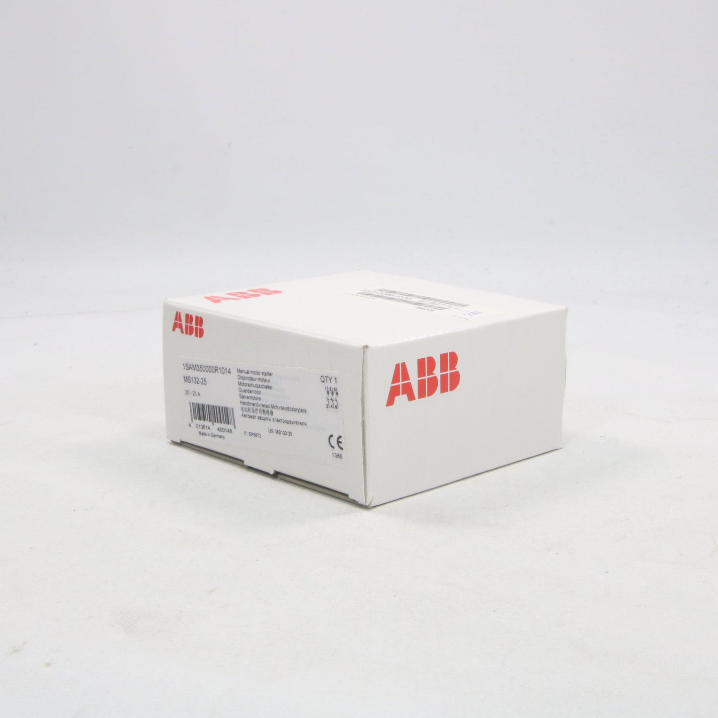 ABB MS132-25 Manual Motor Starter-Manual Motor Starter-Used Industrial Parts