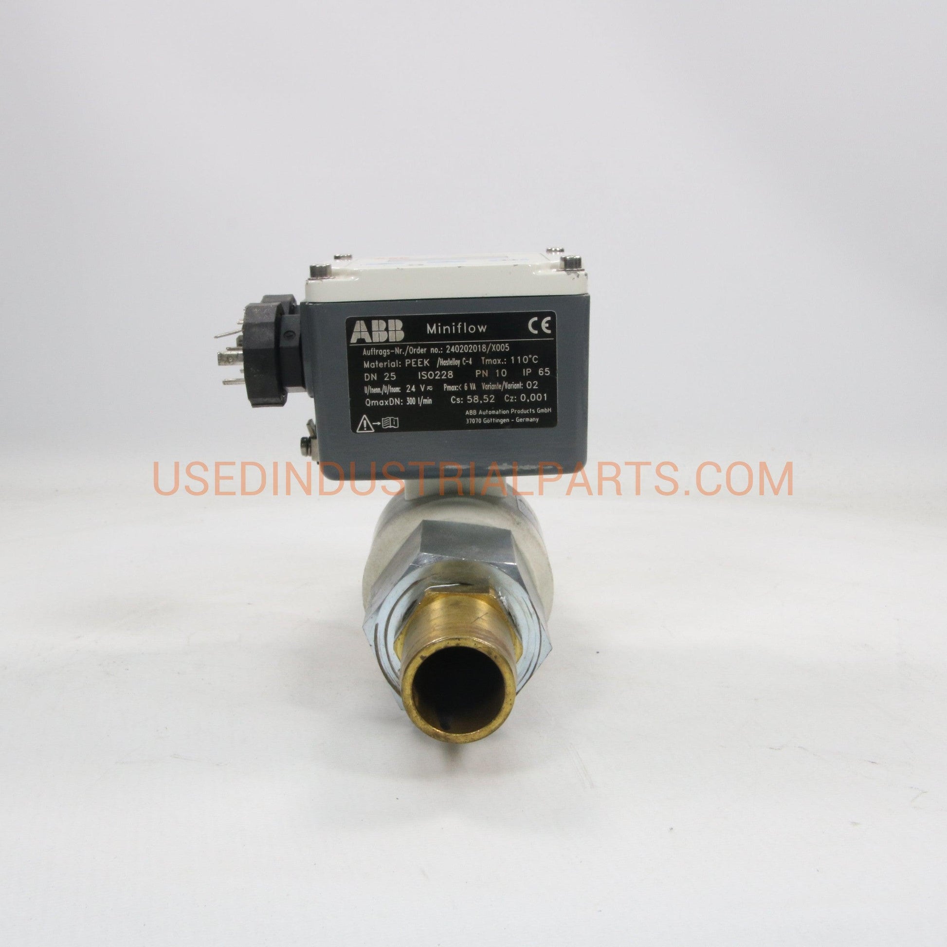 ABB Miniflow Electromagnetic Flow Meter-Electromagnetic Flow Meter-DB-04-05-Used Industrial Parts