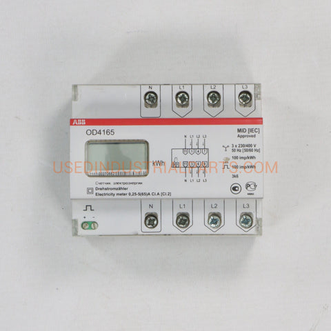 Image of ABB OD4165 Energy Meter-Energy Meter-AC-05-05-Used Industrial Parts