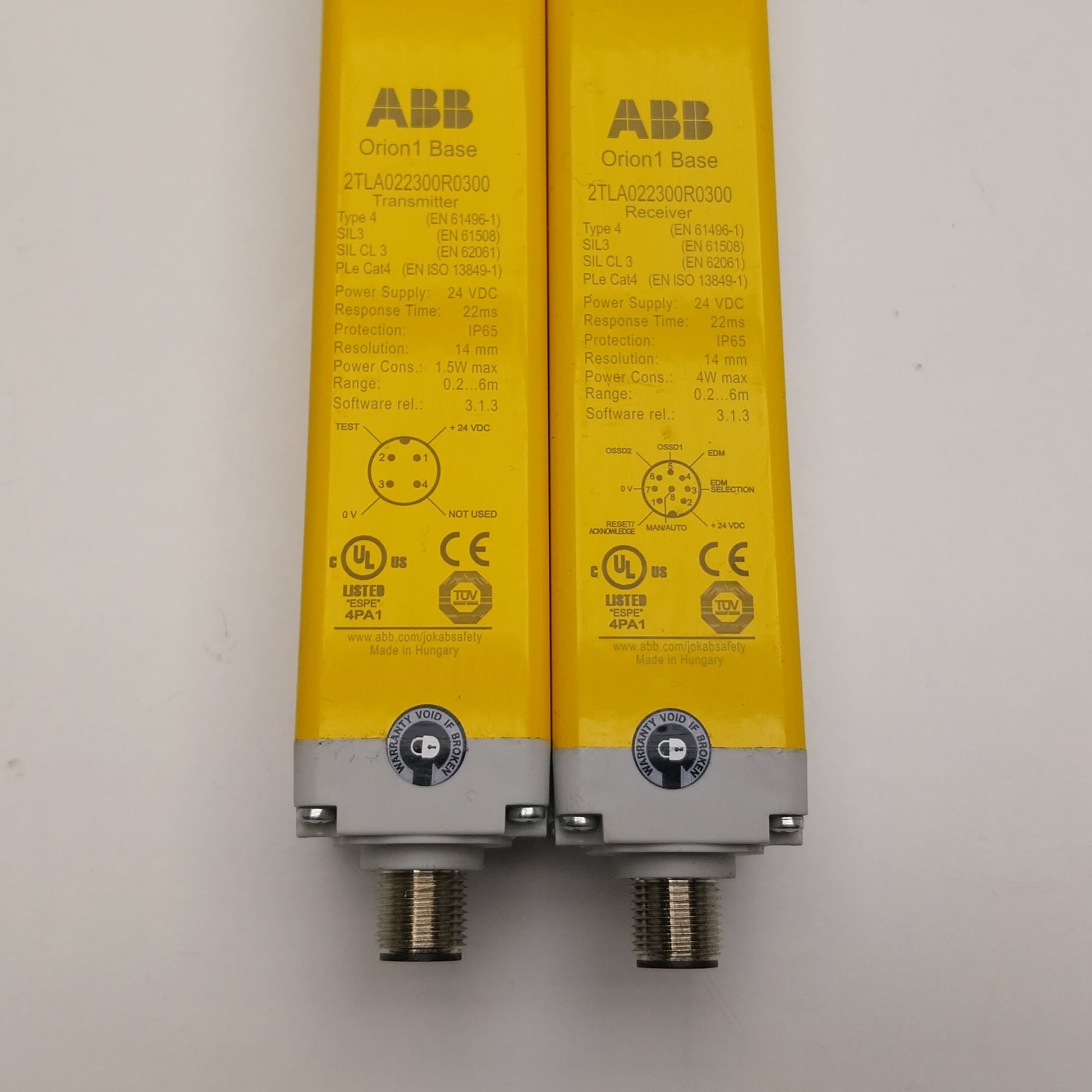 ABB Orion 1 Base Light Safety Curtain Set-Light Safety Curtain Set-Used Industrial Parts