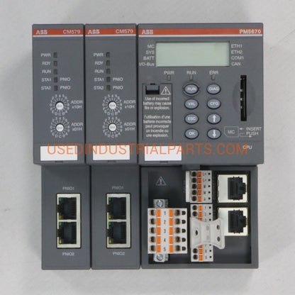 ABB PM5670-2ETH PLC Assembly-Programmable Logic Controller Modules-AE-02-06-03-Used Industrial Parts