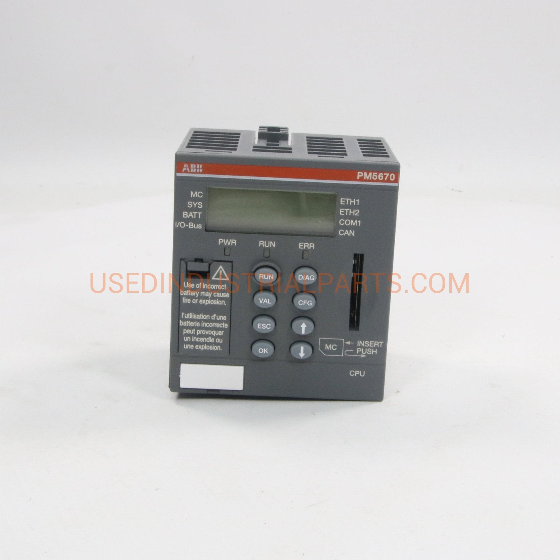 ABB PM5670-2ETH Programmable Logic Controller-Programmable Logic Controller-Used Industrial Parts