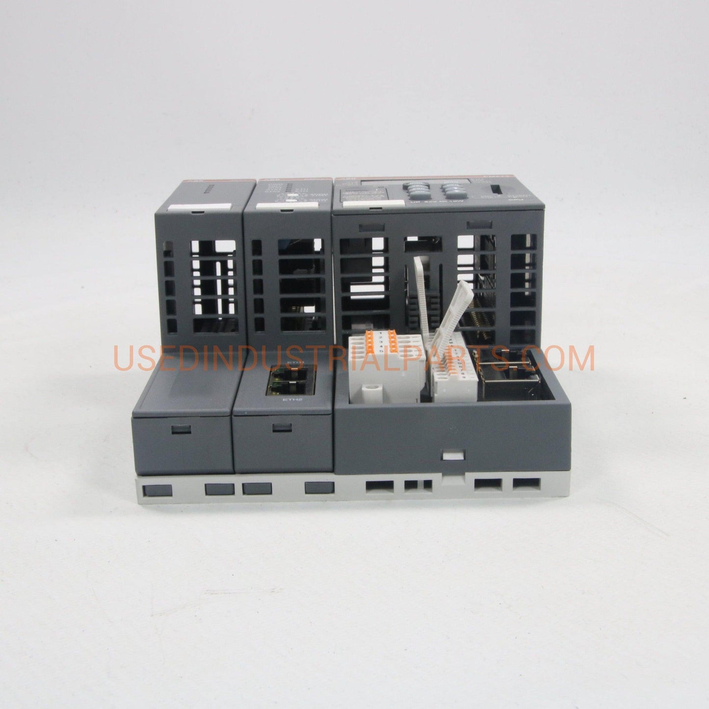 ABB PM573-ETH PLC Assembly-Programmable Logic Controller Modules-AE-02-07-01-Used Industrial Parts