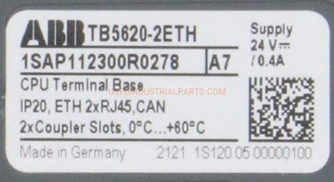 Image of ABB PM573-ETH PLC & Communication Module-Programmable Logic Controller Modules-AE-02-07-01-Used Industrial Parts