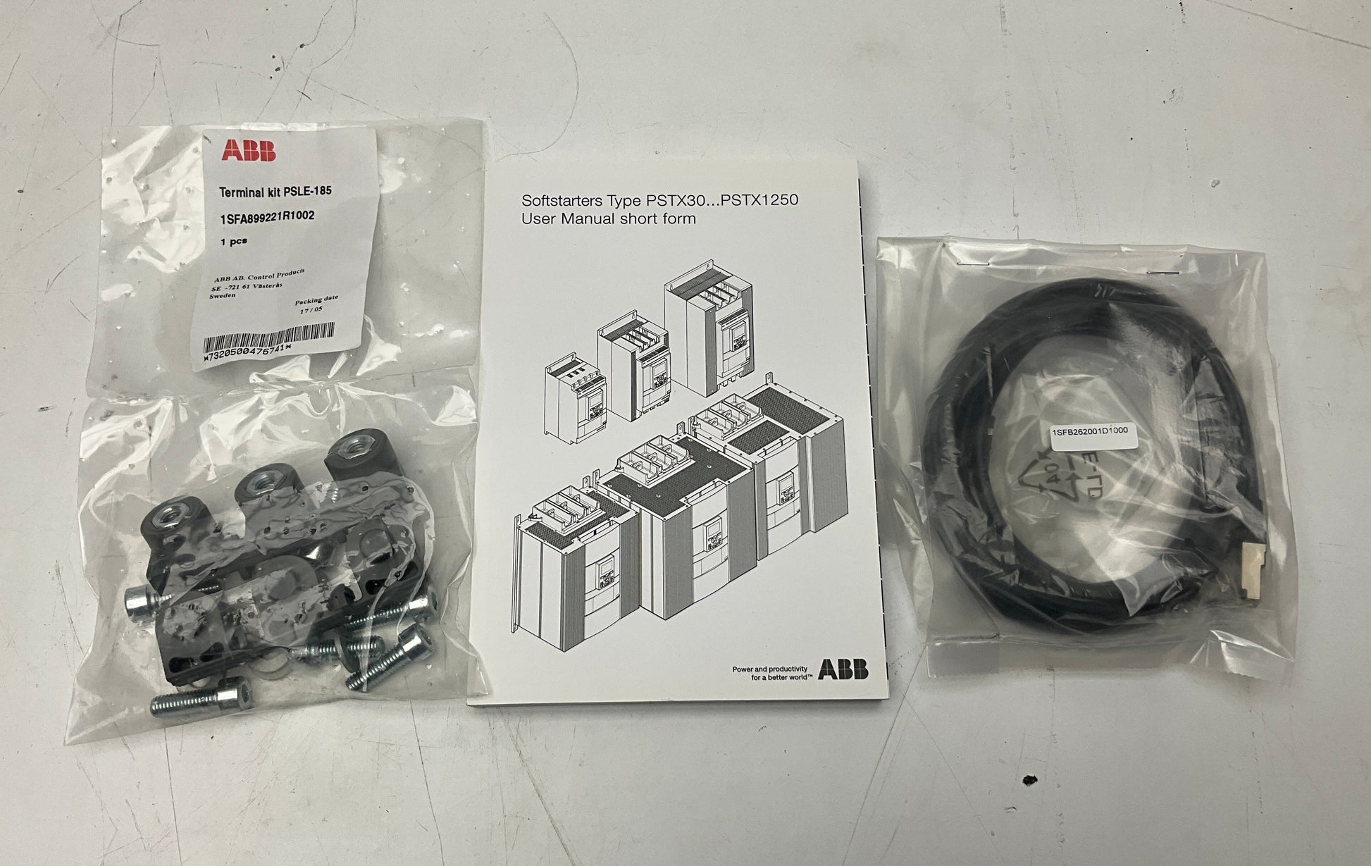 ABB PSTX170-600-70 Soft Starter with HMI Module-Soft Starter with HMI Module-Used Industrial Parts