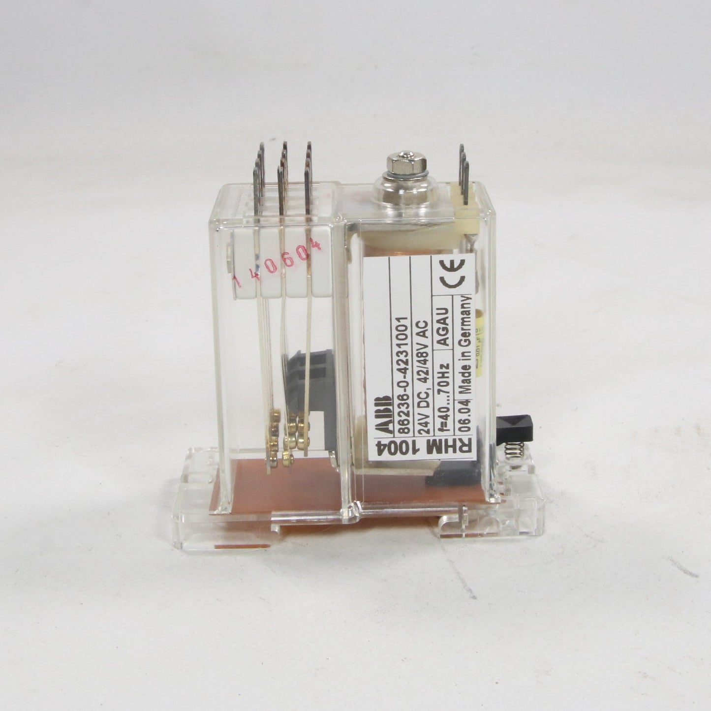 ABB RHM 1004 Electromechanical Relay - 86236-0-4231001-Electromechanical Relay-Used Industrial Parts