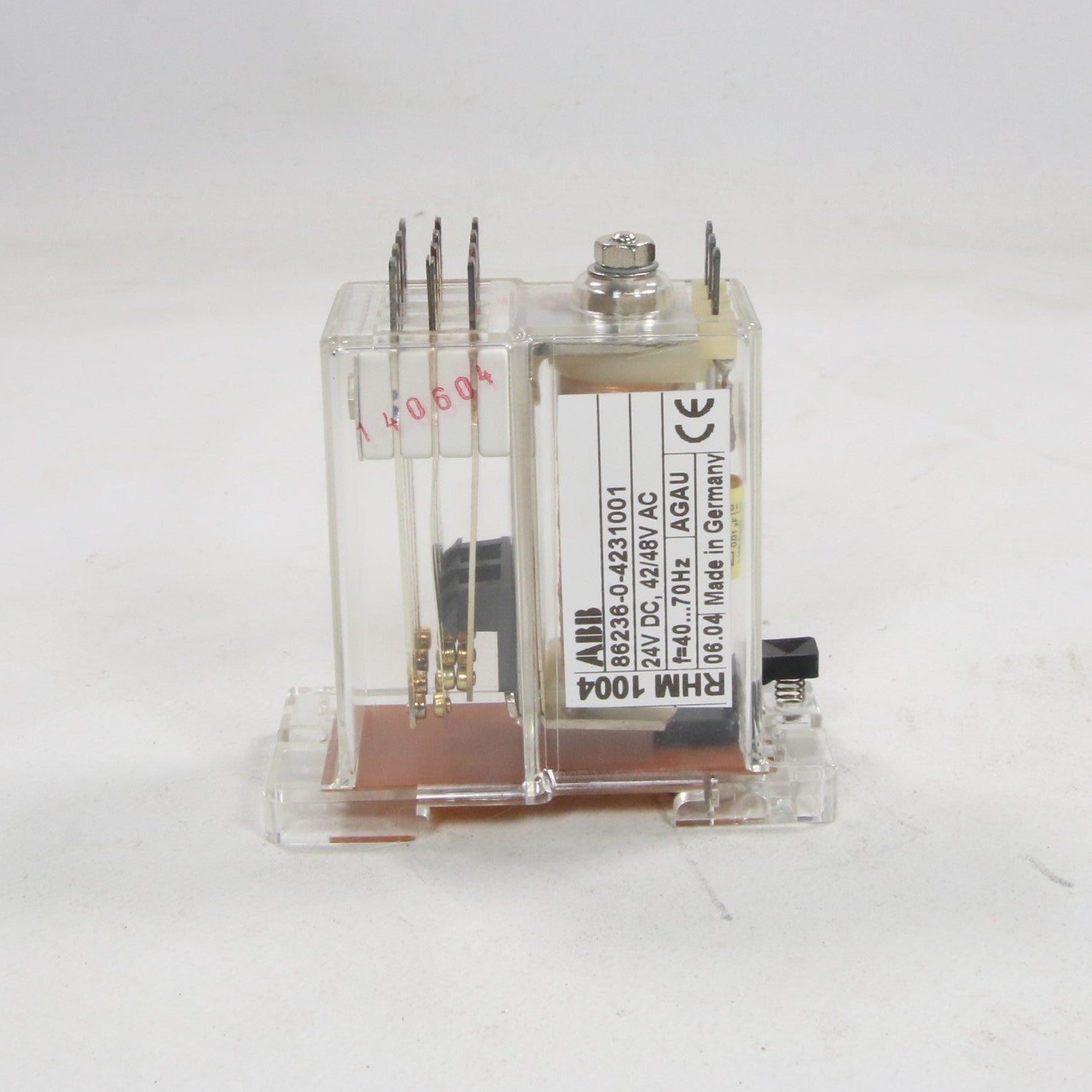 ABB RHM 1004 Electromechanical Relay - 86236-0-4231001-Electromechanical Relay-Used Industrial Parts