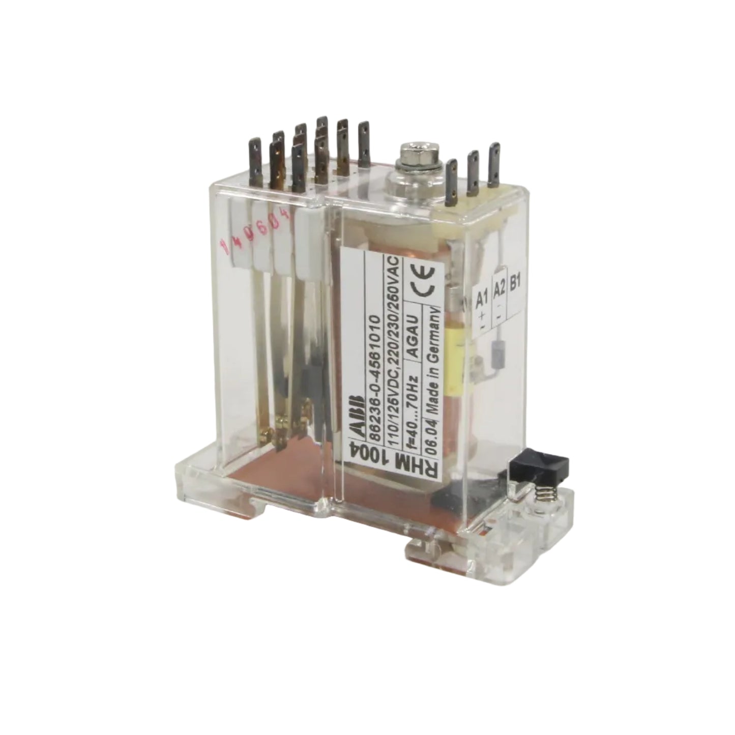 ABB RHM 1004 Electromechanical Relay - 86236-0-4561010-Electromechanical Relay-CC-04-04-04-6152429031081-Used Industrial Parts