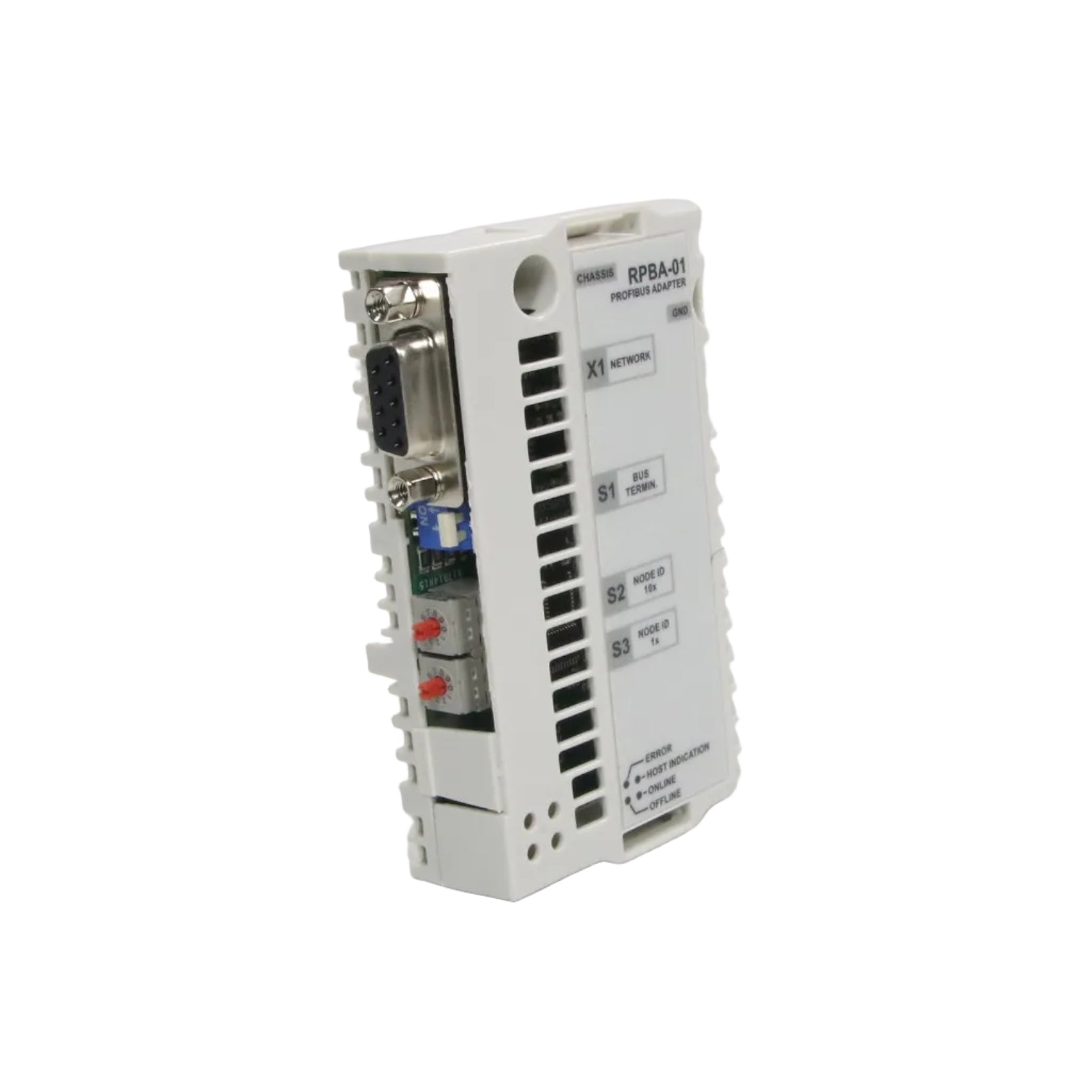 ABB RPBA-01 Profibus DP Communication Adapter Module-Profibus DP Communication Adapter Module-CC-02-03-07-6152428940971-Used Industrial Parts