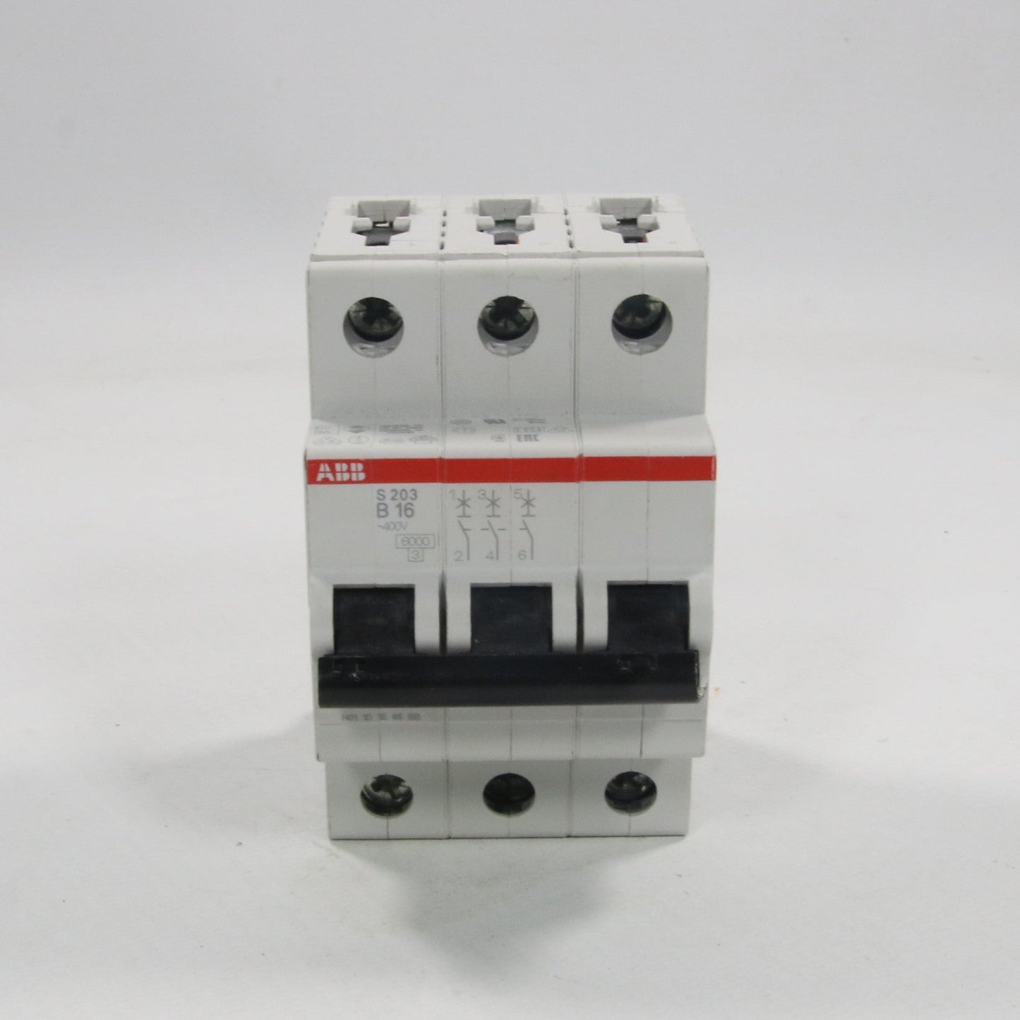 ABB S203 B16 Circuit Breaker-Miniature Circuit Breaker-Used Industrial Parts