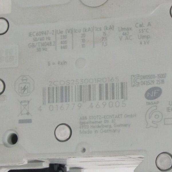 ABB S203 B16 Circuit Breaker-Miniature Circuit Breaker-Used Industrial Parts