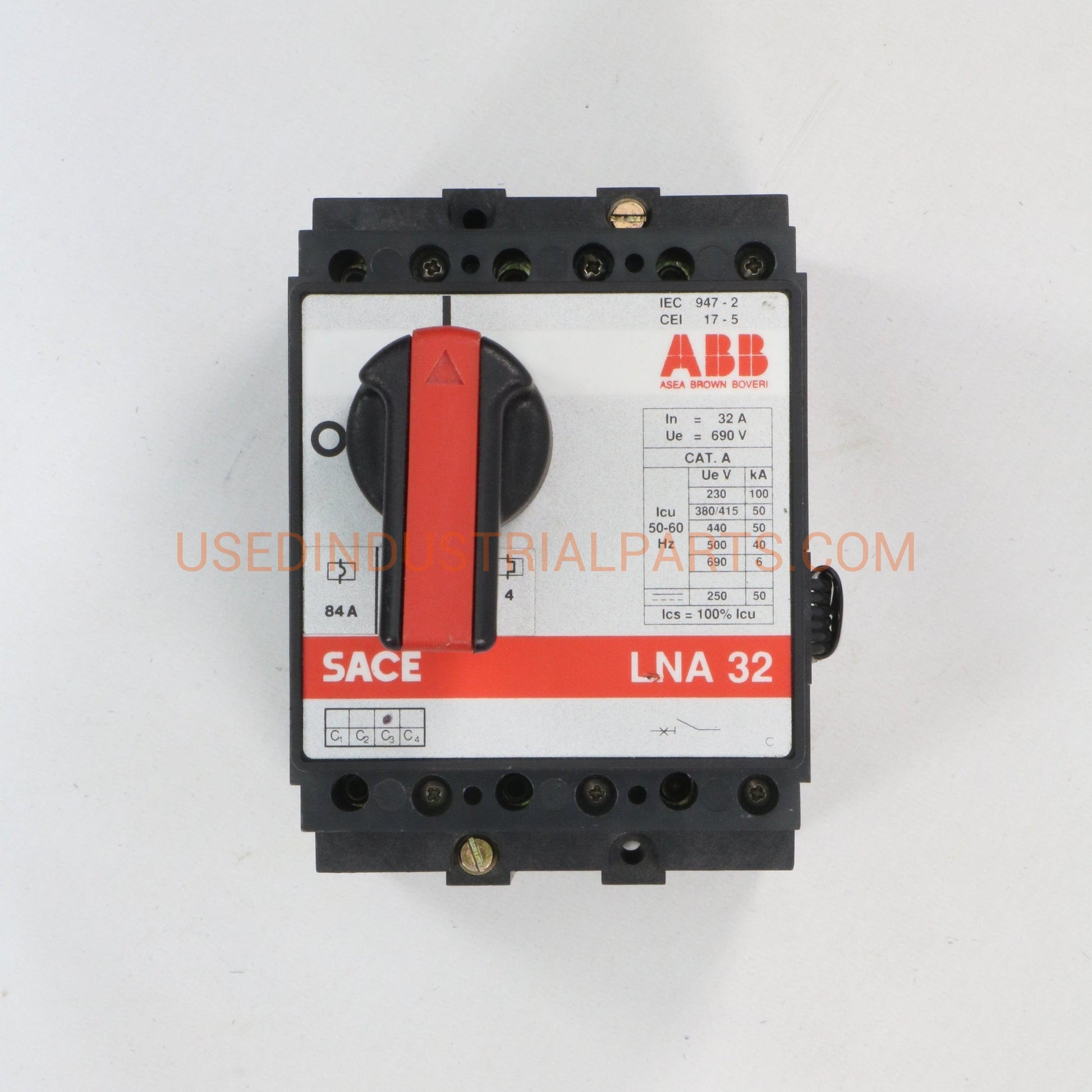 ABB SACE LNA 32 Circuit Breaker-Circuit Breaker-AA-04-01-Used Industrial Parts