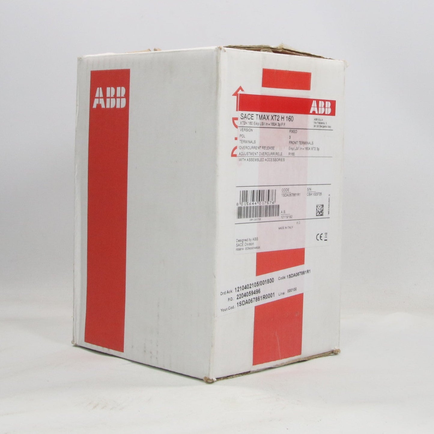 ABB SACE Tmax XT2H 160 Circuit Breaker-Circuit Breaker-Used Industrial Parts