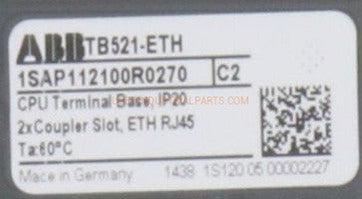 ABB TB-521-ETH CPU Terminal Base-Terminal Base-AB-01-02-Used Industrial Parts