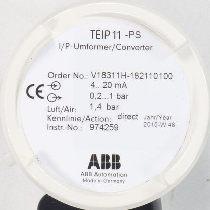 ABB TEIP11-PS Signal Converter-Signal Converter-Used Industrial Parts