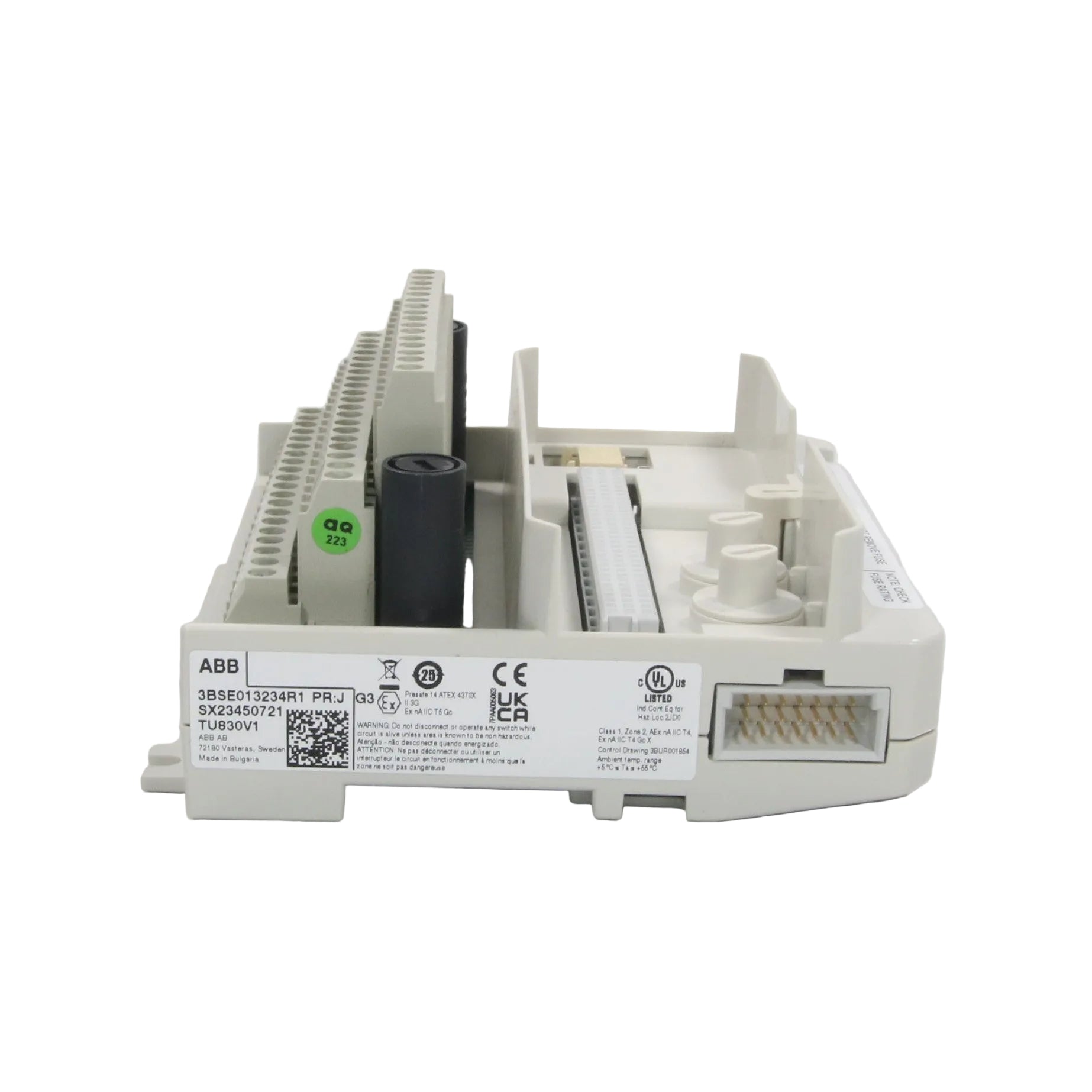 ABB TU830V1 Extended Module Termination Unit-Extended Module Termination Unit-Used Industrial Parts