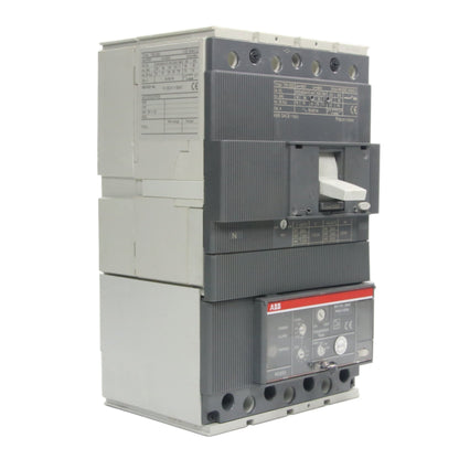 ABB circuit breaker with residual current release-circuit breaker-CE-03-06-03-6152427937972-Used Industrial Parts