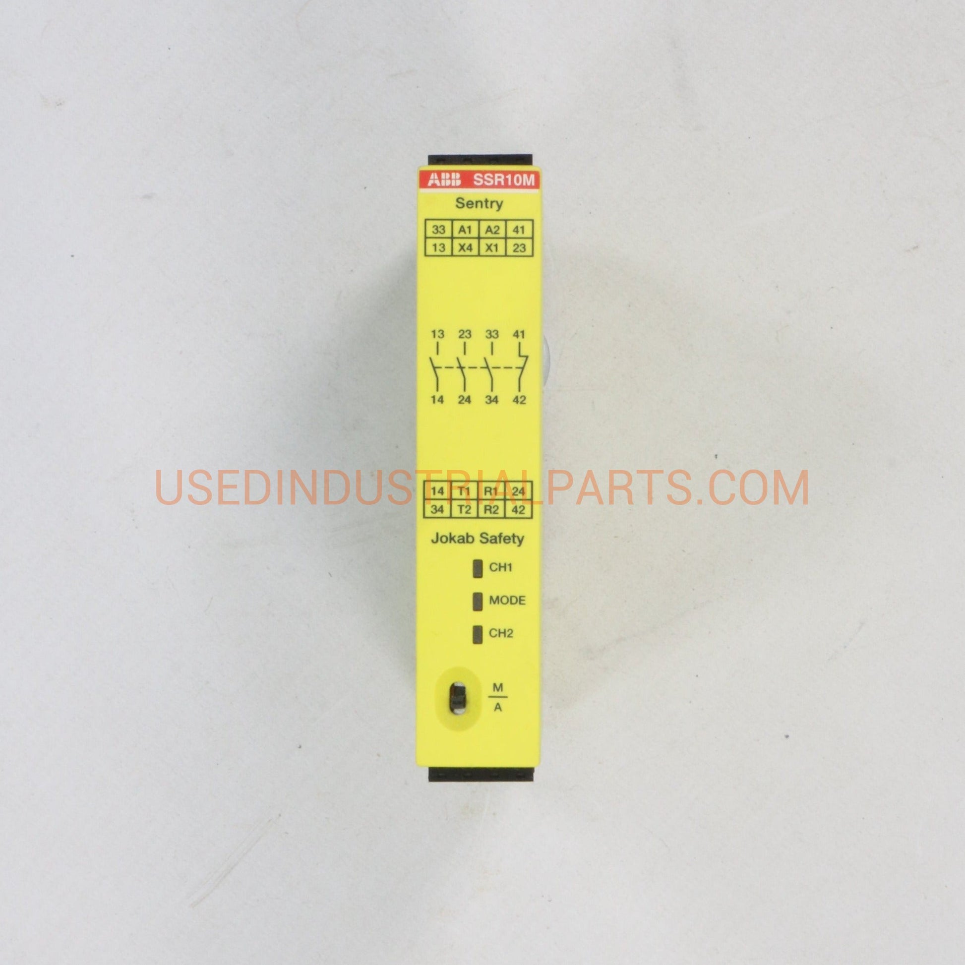 ABB/Jokab Safety Sentry SSR10M Safety Relay-Safety Relay-AE-01-03-Used Industrial Parts