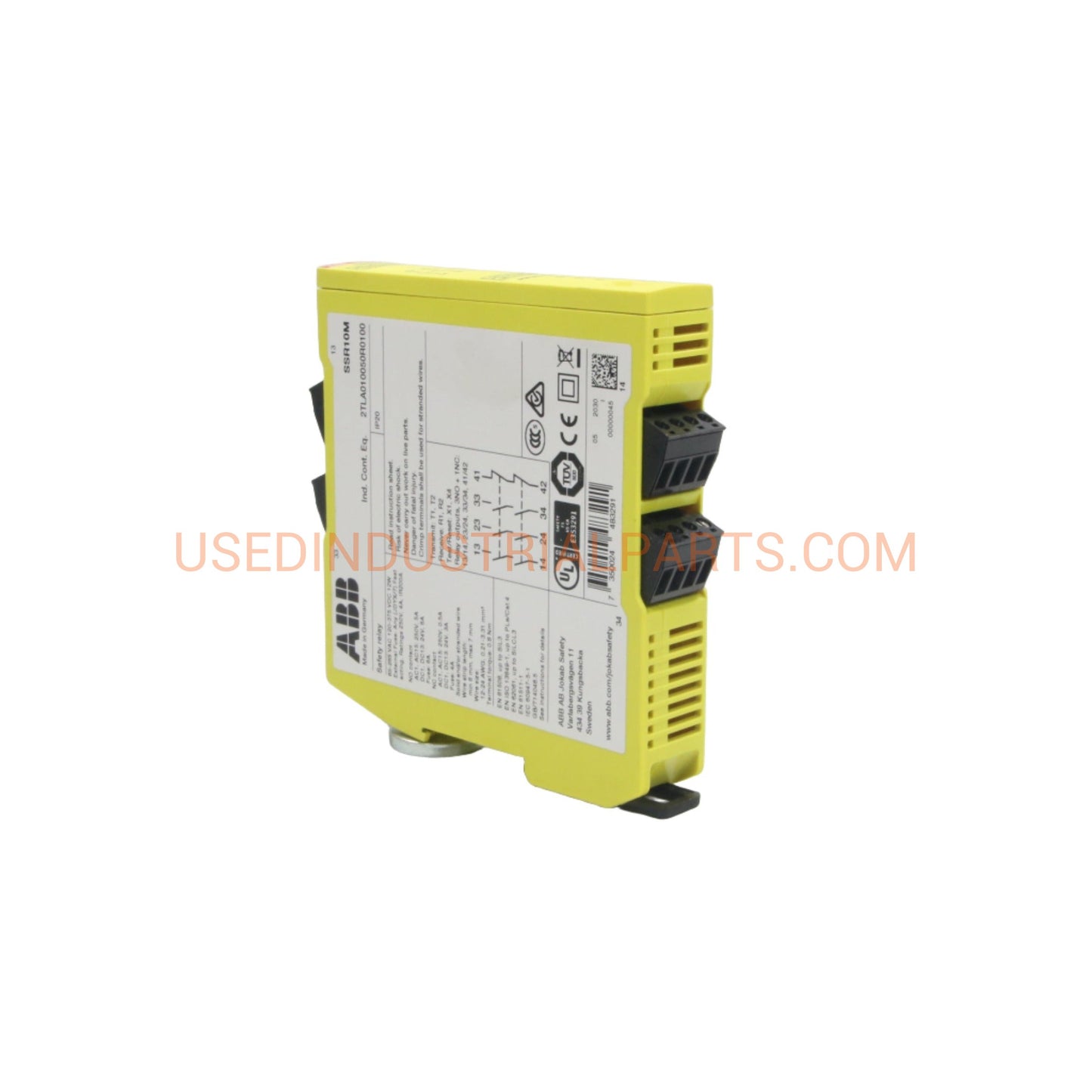 ABB/Jokab Safety Sentry SSR10M Safety Relay-Safety Relay-AE-01-03-Used Industrial Parts