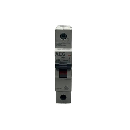 AEG E91S C25 Miniature Circuit Breaker-Miniature Circuit Breaker-Used Industrial Parts