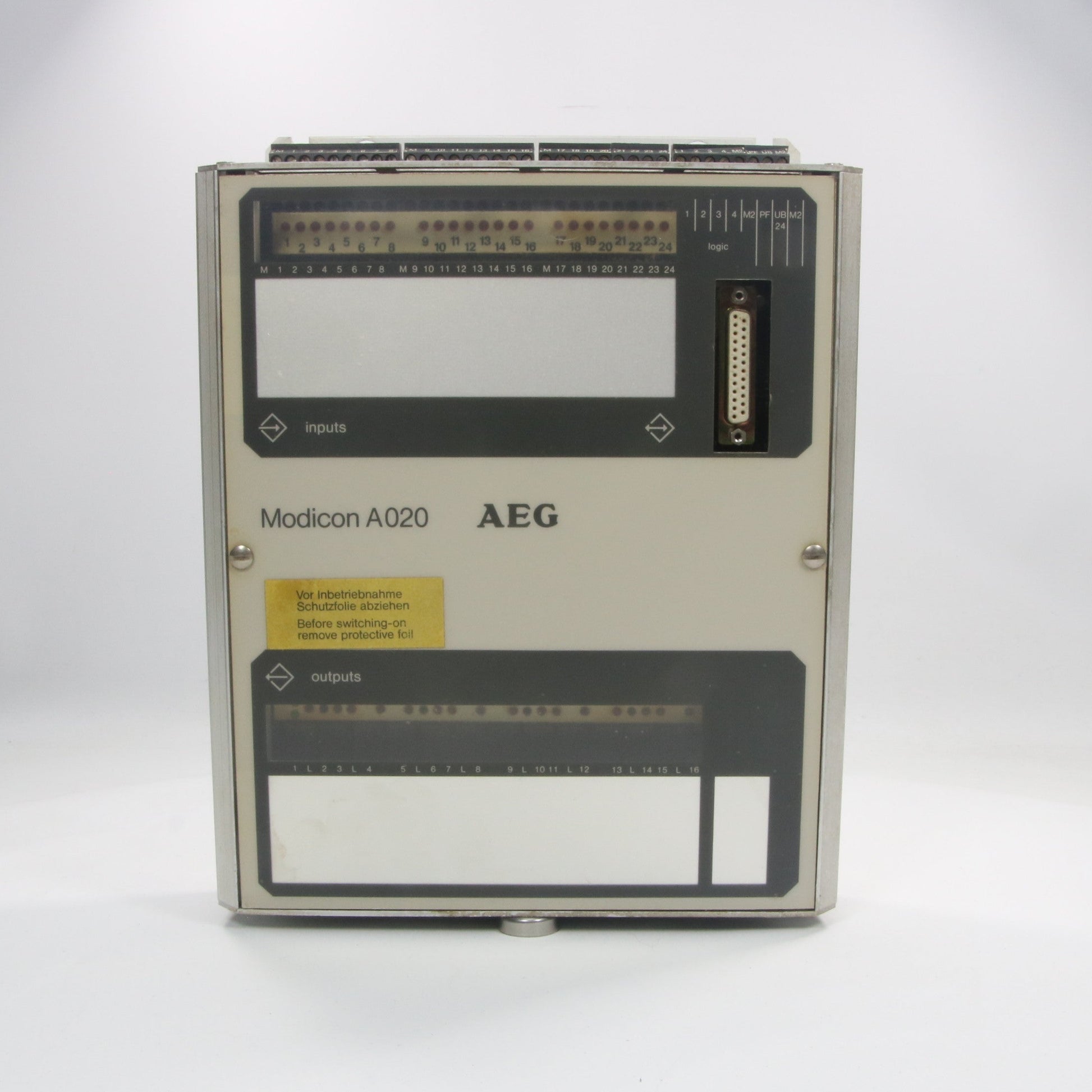 AEG Modicon A020 E 220V PLC Extension-PLC Extension-Used Industrial Parts