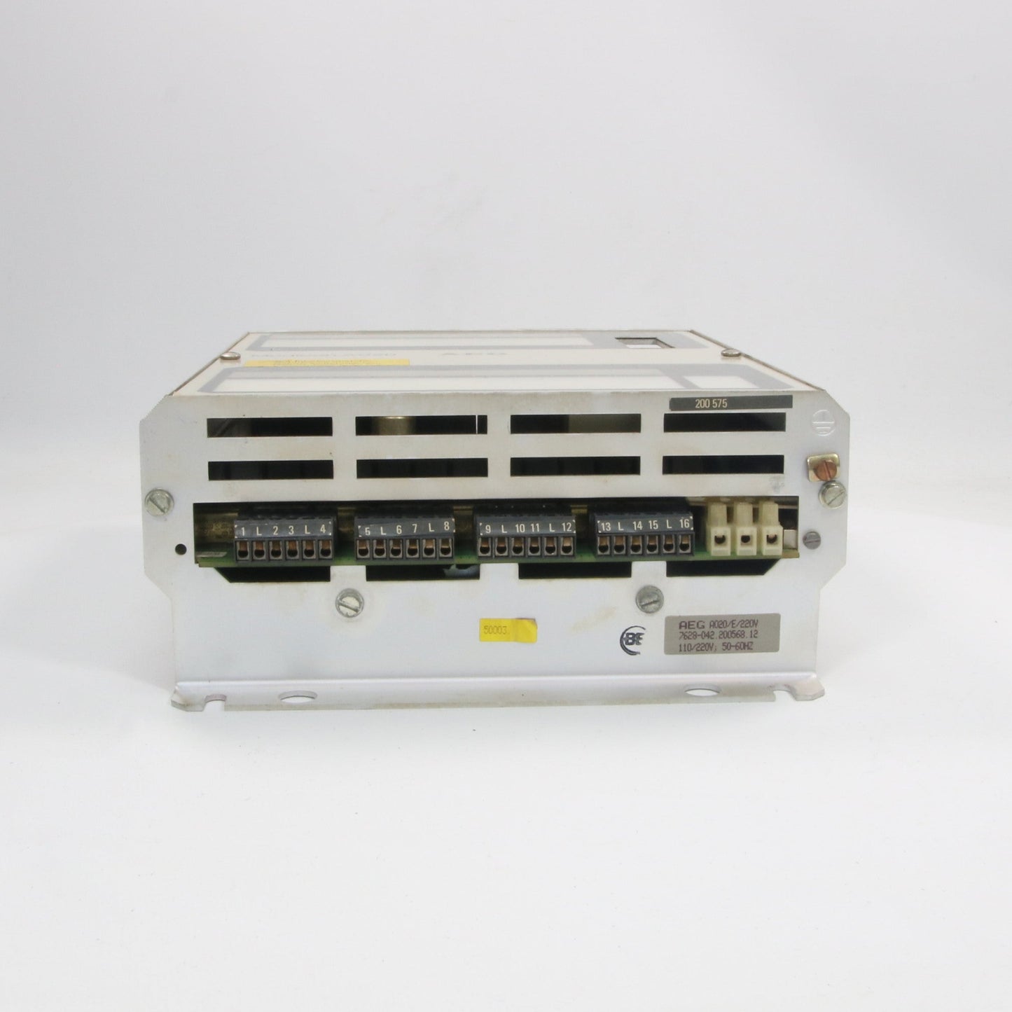 AEG Modicon A020 E 220V PLC Extension-PLC Extension-Used Industrial Parts