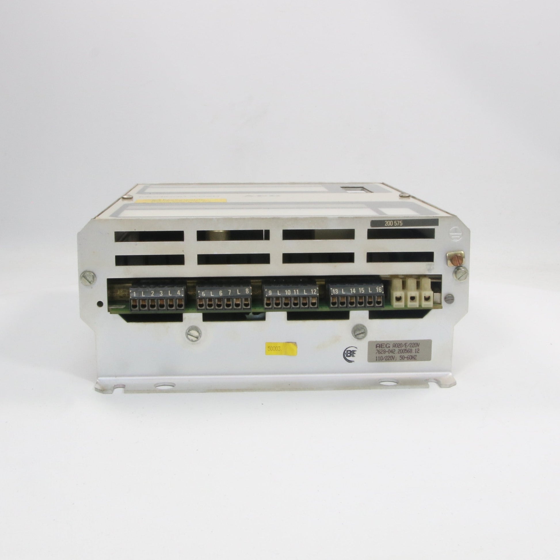 AEG Modicon A020 E 220V PLC Extension-PLC Extension-Used Industrial Parts