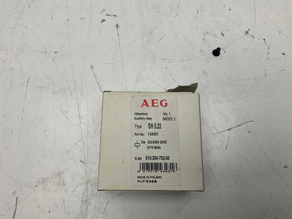 AEG SH 5.22 Auxiliary Relay-Auxiliary Relay-Used Industrial Parts