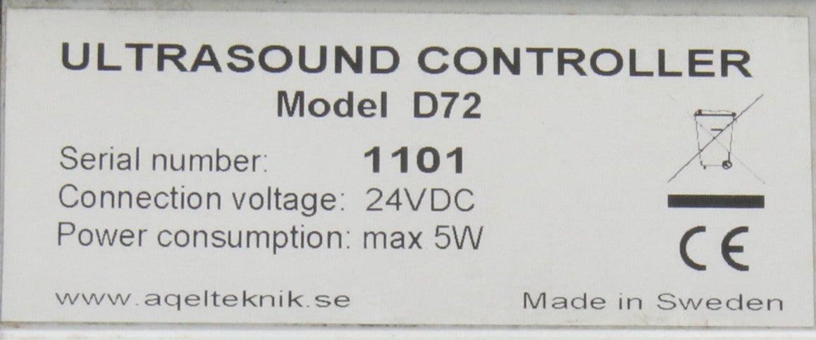 AQ Elteknik Ultrasound Controller D72-Ultrasound Controller-Used Industrial Parts