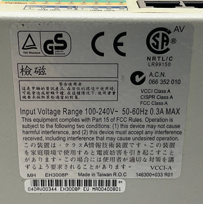 Accton CheetaHub Power EH3008P Fast Ethernet Switch-Fast Ethernet Switch-Used Industrial Parts