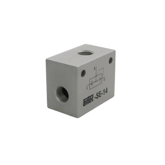 Airtec Pneumatic SE-14 Quick Exhaust Valve-Quick Exhaust Valve-01-AA-04-04-02-6152429116177-Used Industrial Parts