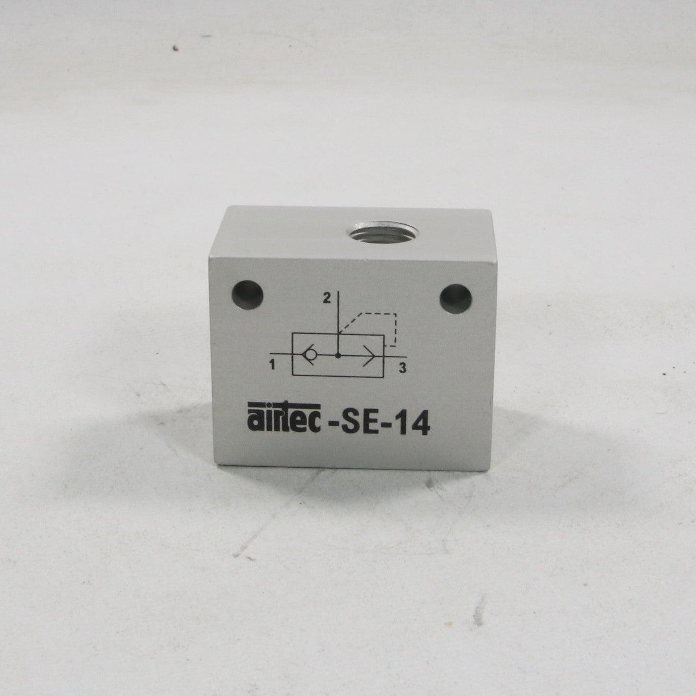 Airtec Pneumatic SE-14 Quick Exhaust Valve-Quick Exhaust Valve-Used Industrial Parts