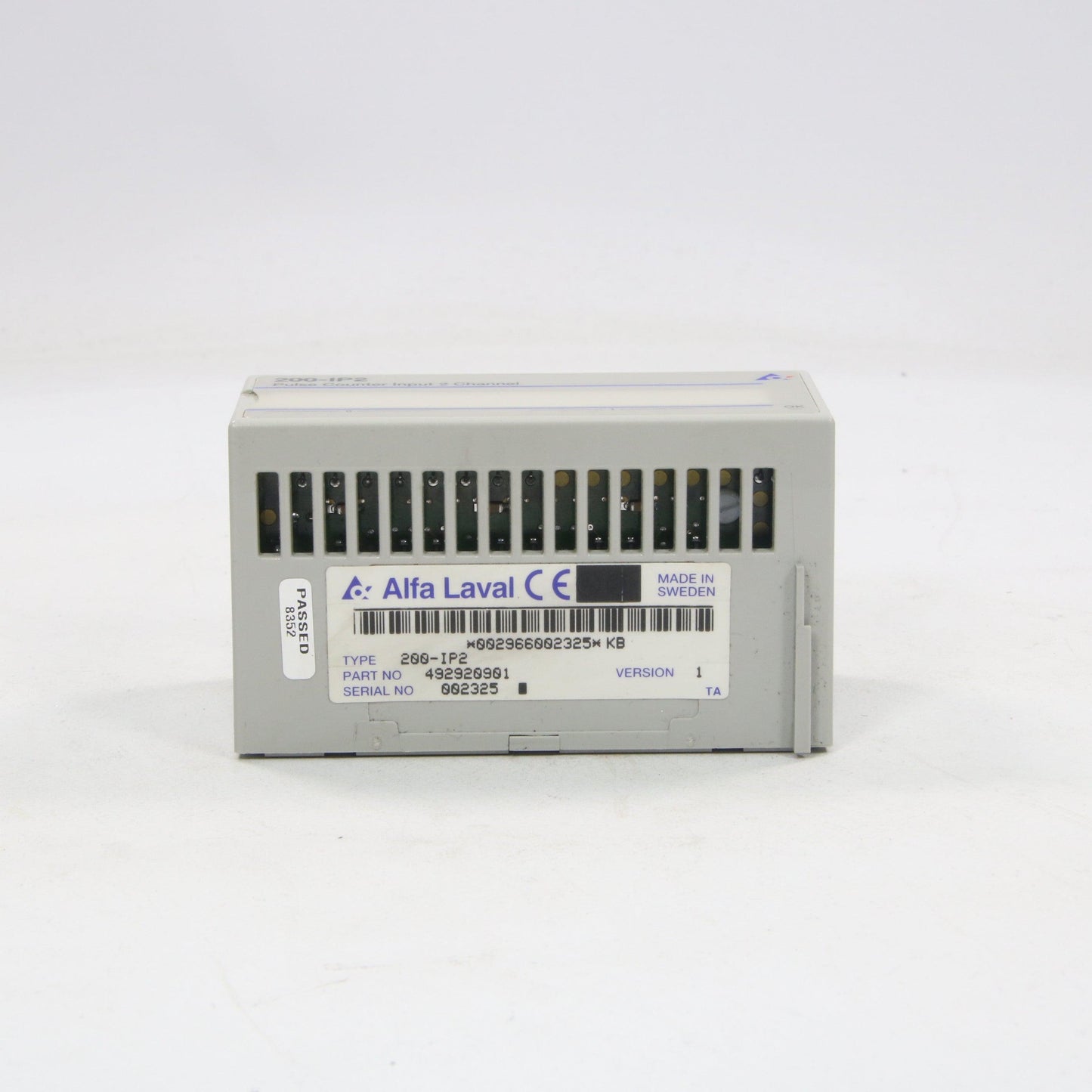 Alfa Laval 200-IP2 Pulse Counter Input 2 Channel-Pulse Counter-Used Industrial Parts