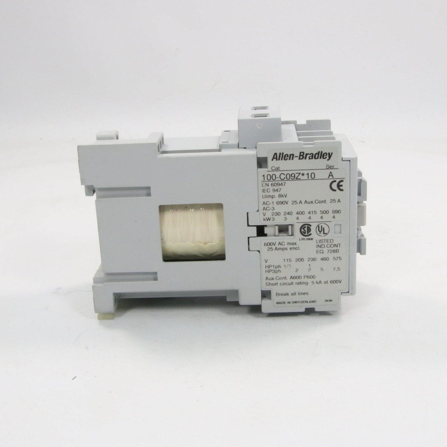 Allen-Bradley 100 C09Z 10 Contactor-Contactor-CA-04-03-04-Used Industrial Parts